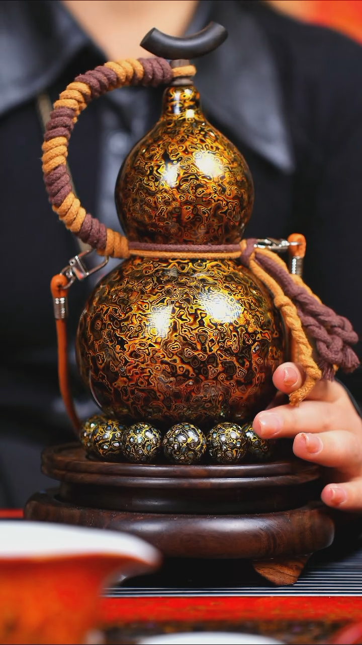 【闪购商品】JT106过年礼臻选大漆酒葫芦