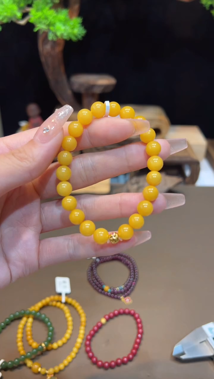 【闪购商品】琥珀手饰未镶嵌手饰@@E5933