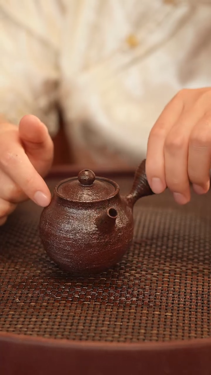 茶壶紫砂柴烧 120cc