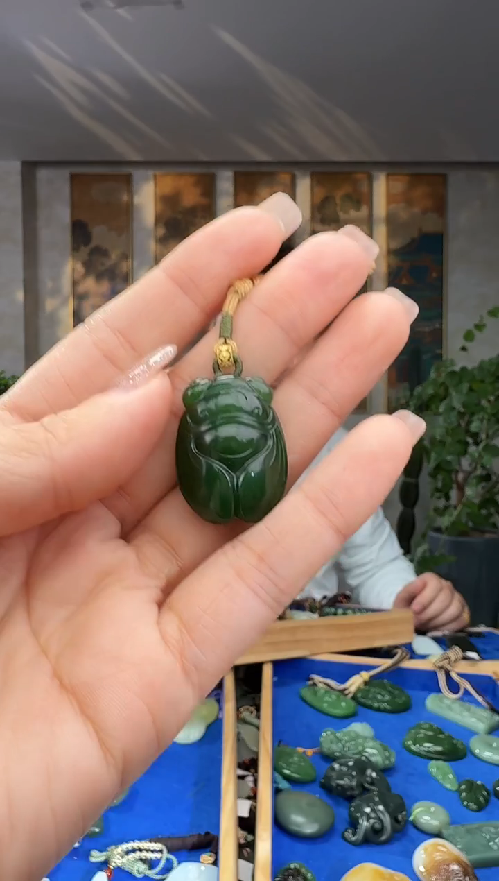 颈饰未镶嵌和田玉拍一发一