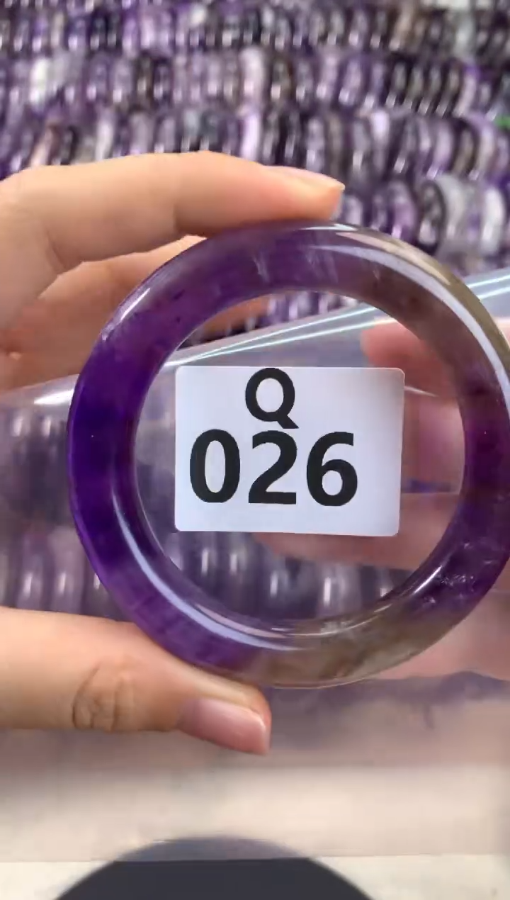 【闪购商品】水晶水晶手镯Q未镶嵌026-52