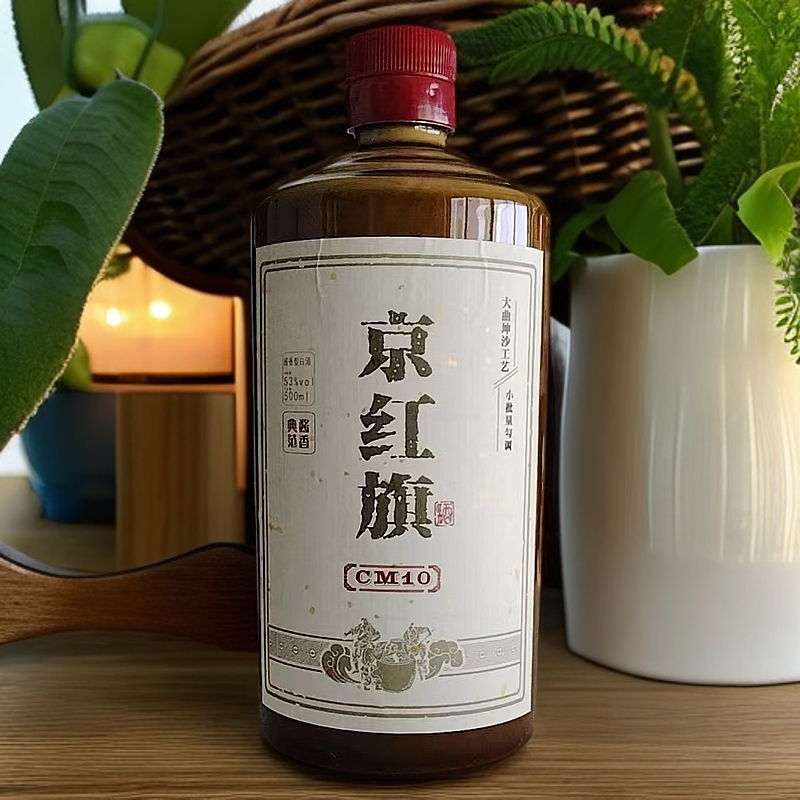 JingHongQi/京红旗CM10 酱香型白酒53度500ml
