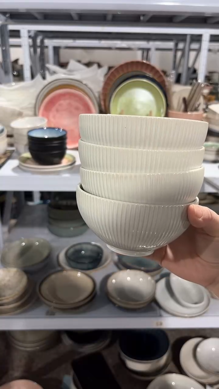 【闪购商品】瓷片外贸尾货瑕疵满20包邮X4  饭碗