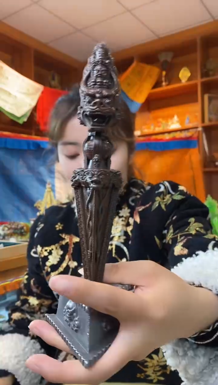 【闪购商品】泥塑大威德金刚撅-与实物略有差异介意者慎拍