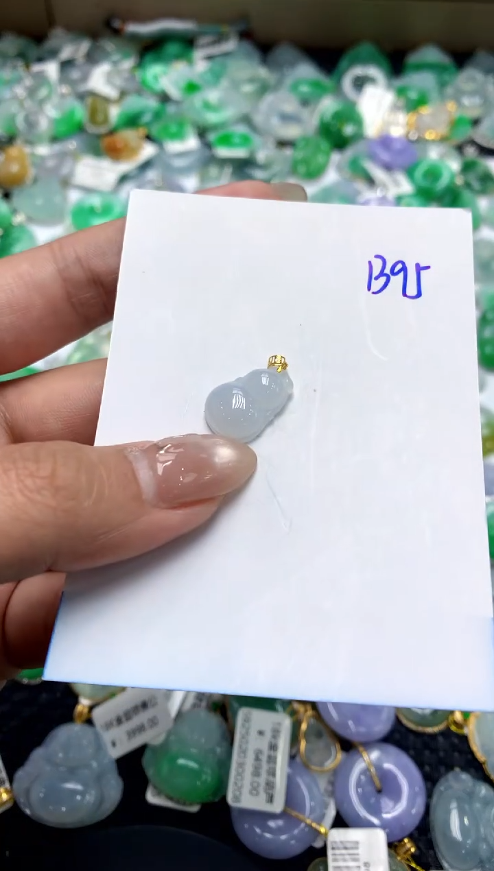 【闪购商品】翡翠颈饰18K金镶嵌1111111111111111