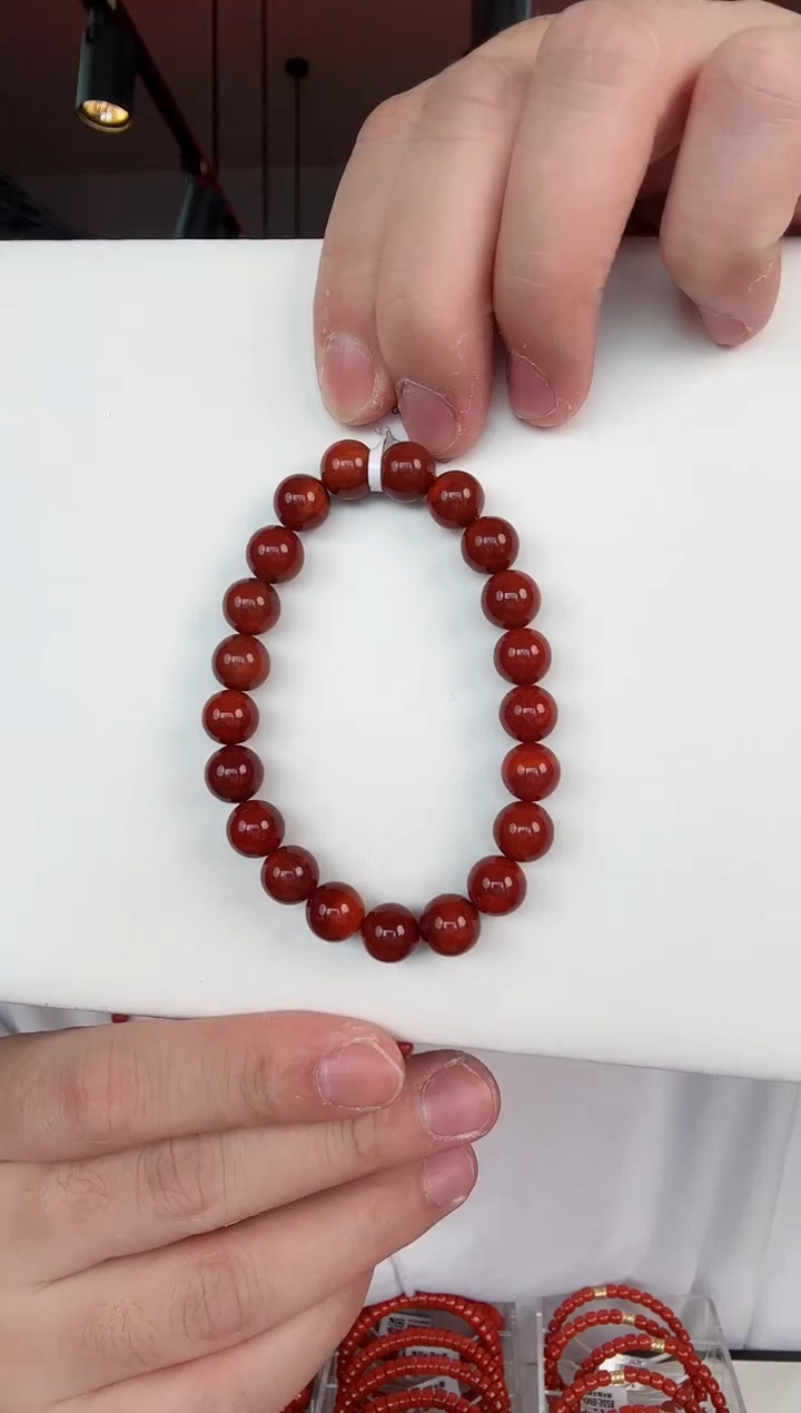 【闪购商品】南红玛瑙瓦西手串9+未镶嵌一个/条