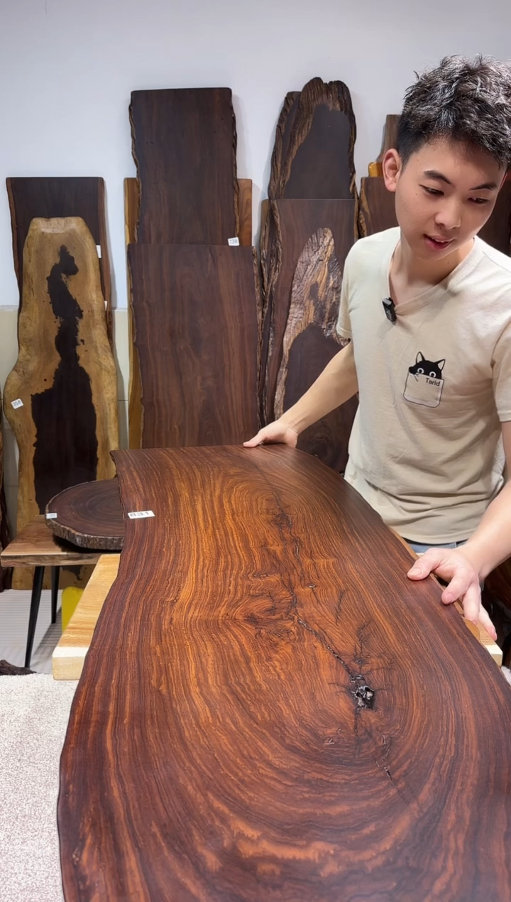 【闪购商品】风车木（黑檀木）尺寸133*42*2.3编号831