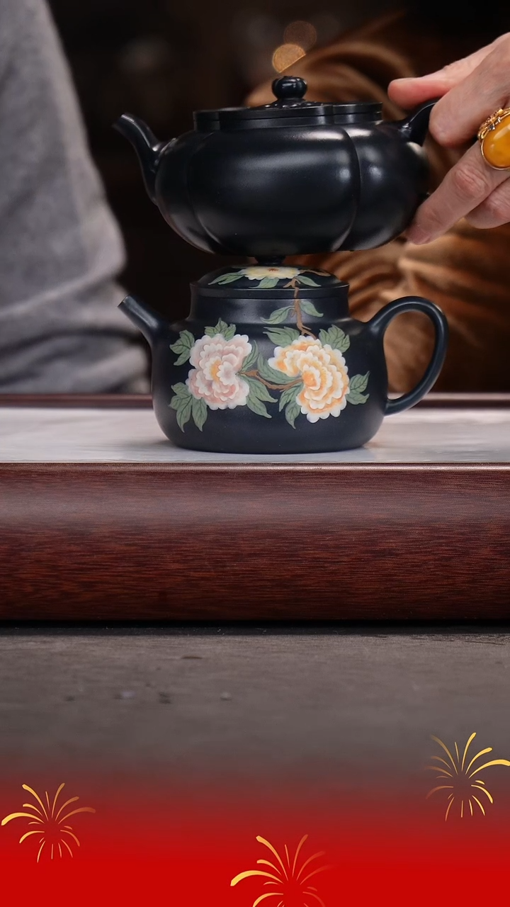 紫砂茶壶姚玲香/凝脂雀头青/言心/260cc