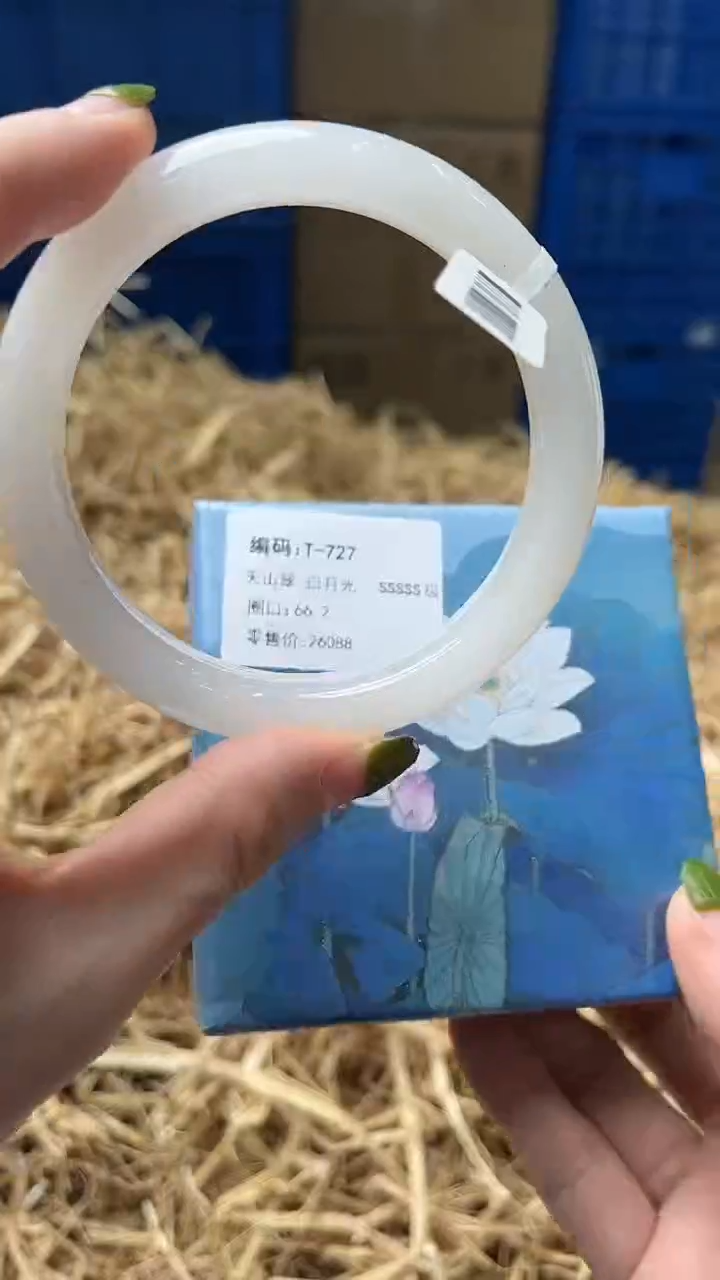 未镶嵌手镯石英质玉T-727