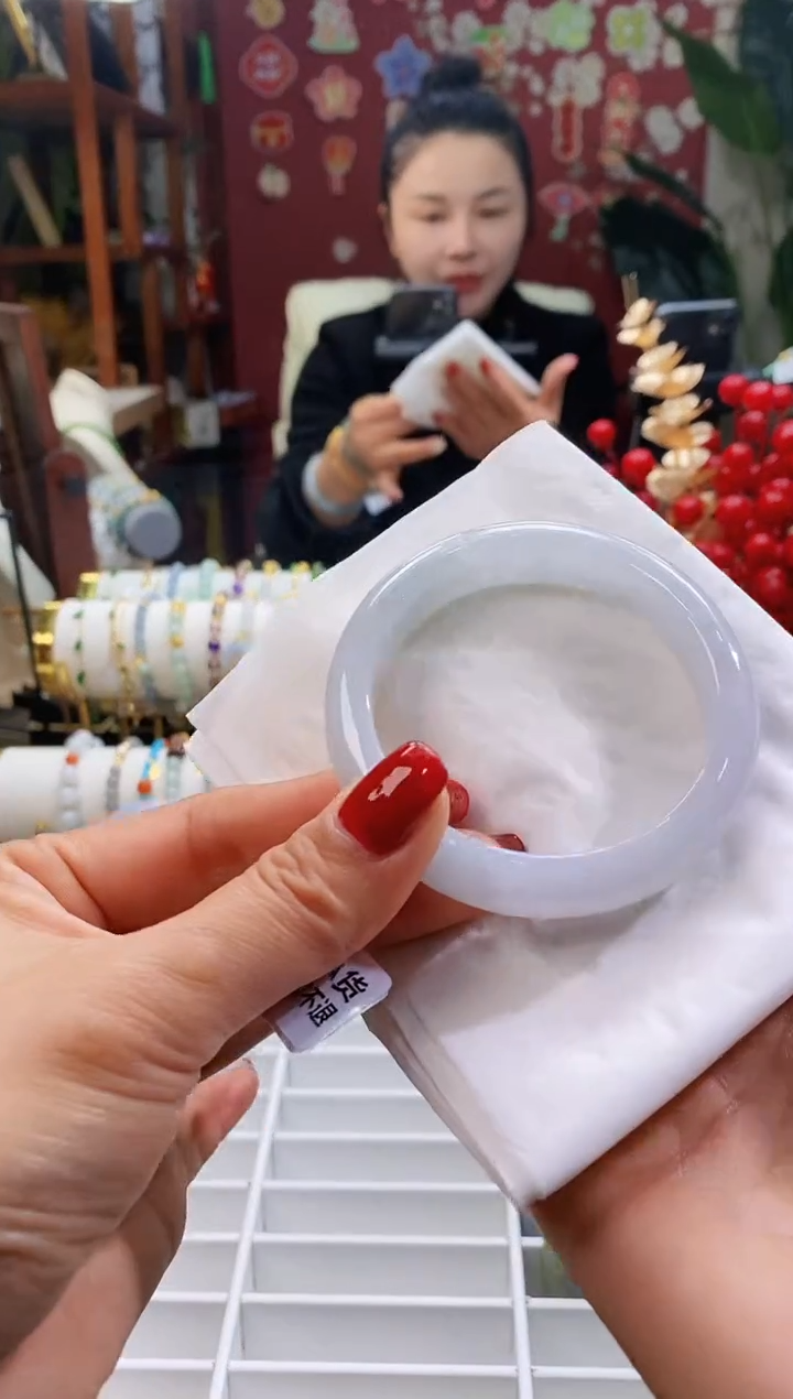 【闪购商品】翡翠手镯未镶嵌81冰胶5354/12.0*8.0