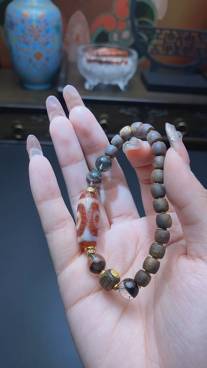 【闪购商品】玛瑙/玉髓手串未镶嵌美鸿红肉xm三手串