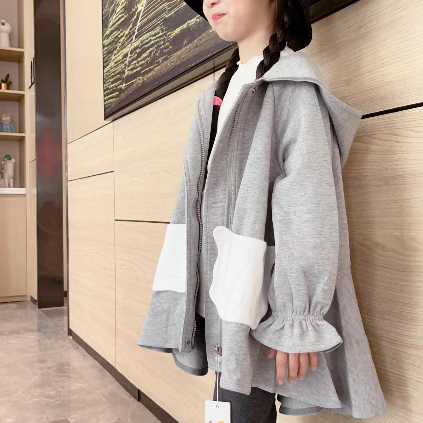 【小飞象】春秋款女童斗篷外套·品牌走量价