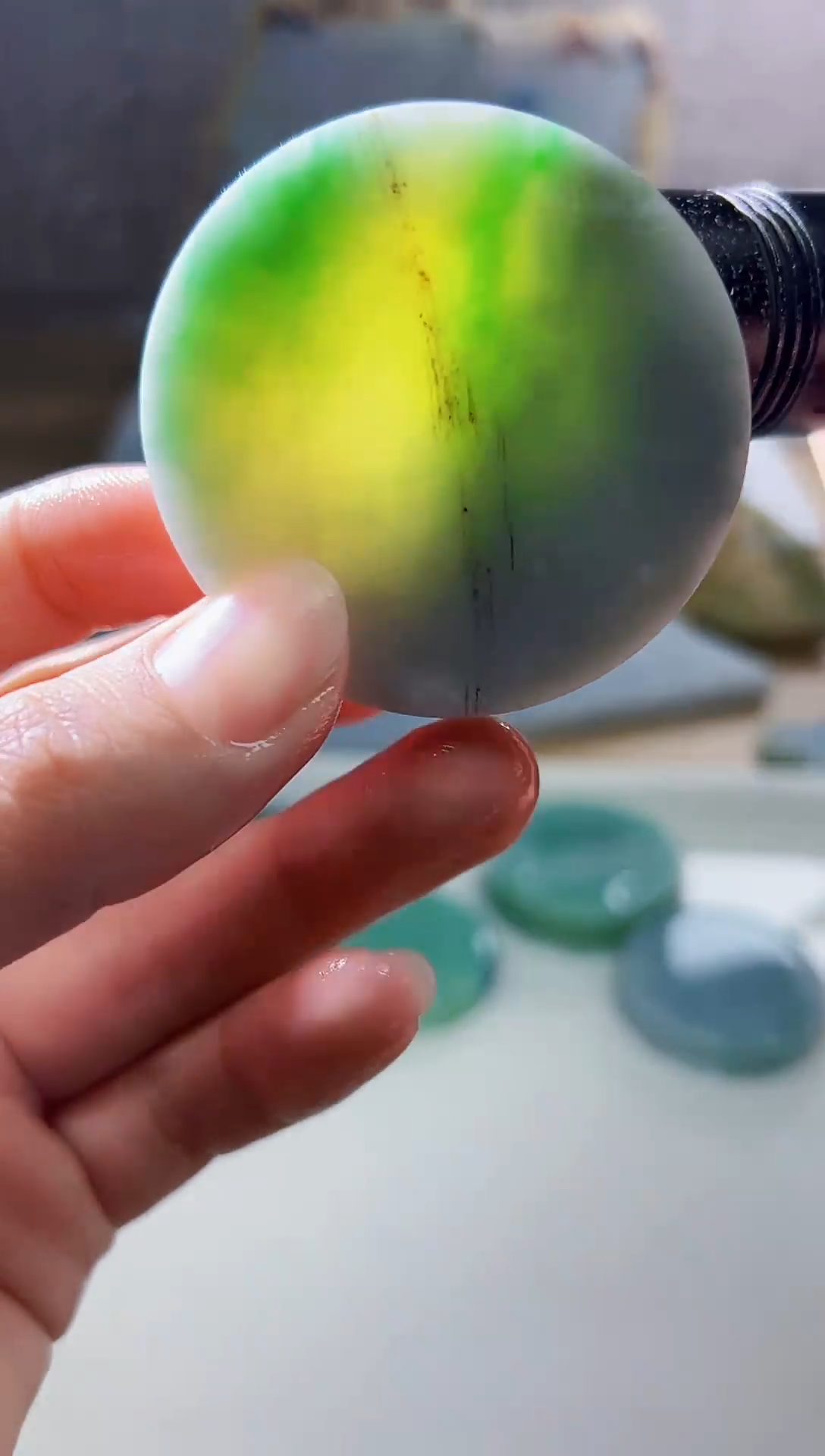 裸石翡翠天然翡翠A货余 南 944