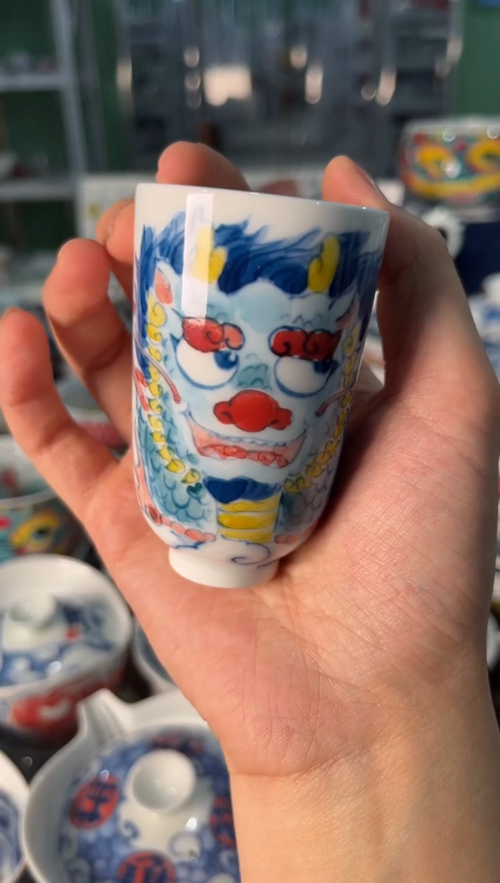 陶瓷昨明景德镇陶瓷：主人杯