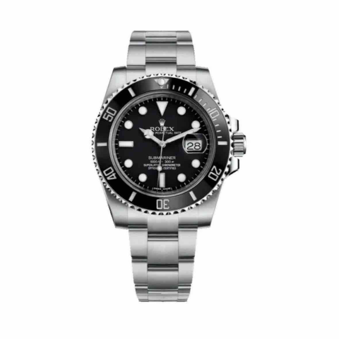 99新 Rolex/劳力士 潜航者型 老款有历黑水鬼 40mm