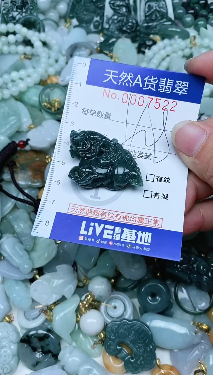 【闪购商品】翡翠吊坠(不含链)未镶嵌翡翠