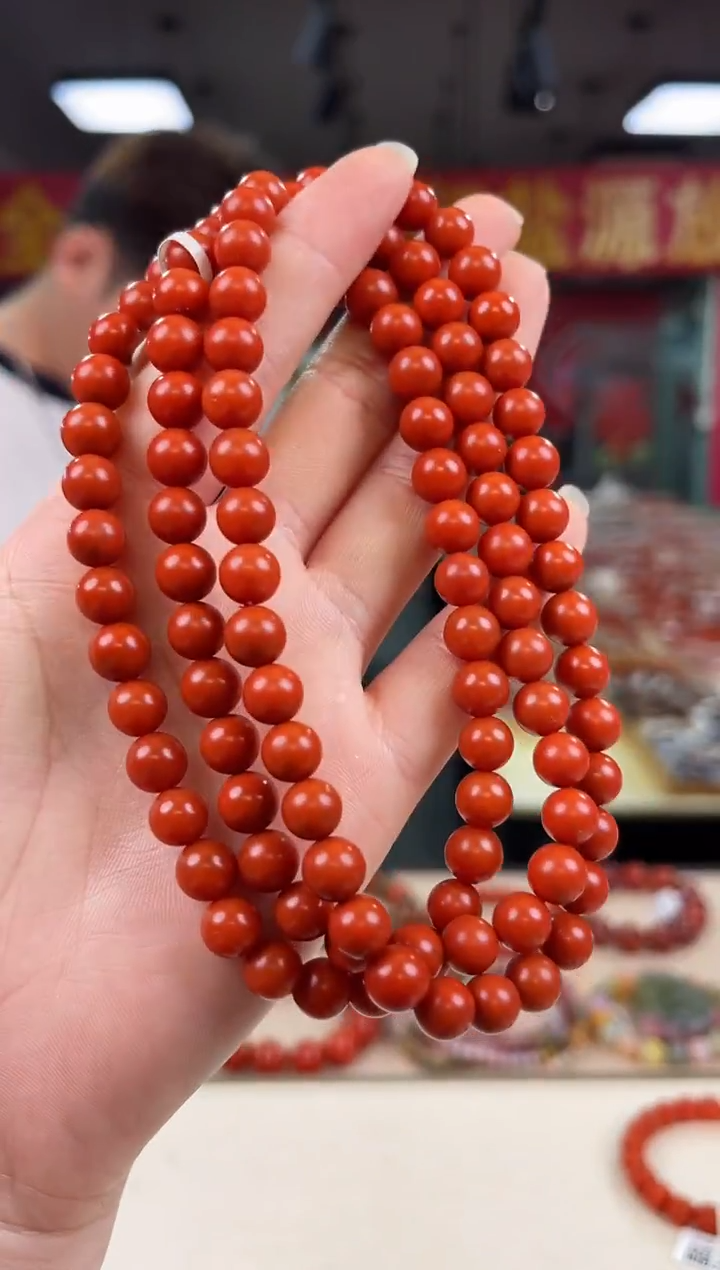 未镶嵌保山多圈7+南红玛瑙（多样式发其一）