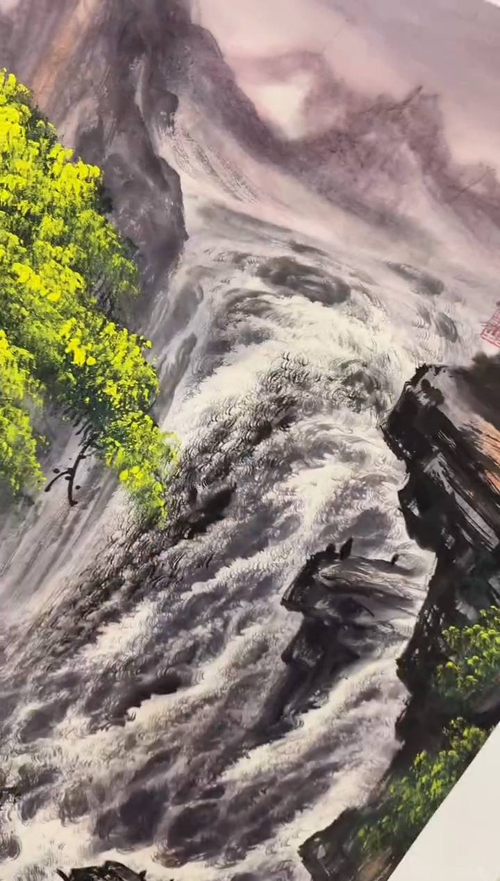 国画19赵隆轩美术馆李庆兴老师作品