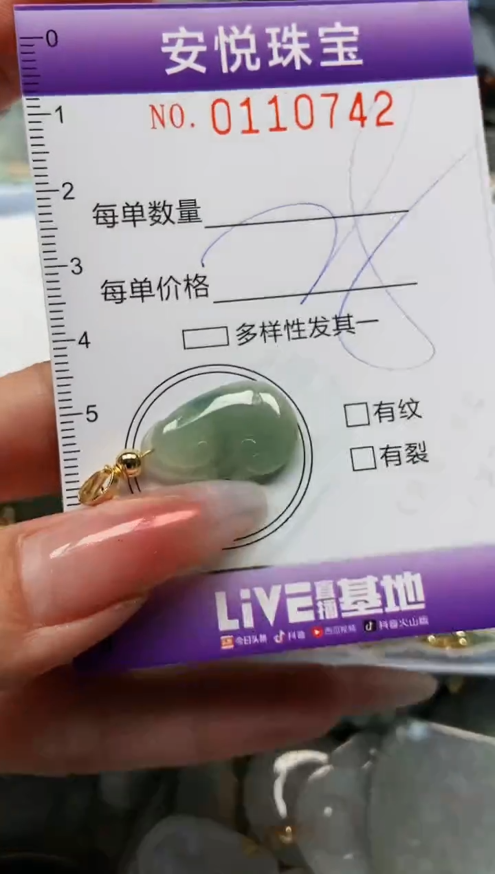 【闪购商品】翡翠颈饰未镶嵌闪购0110742