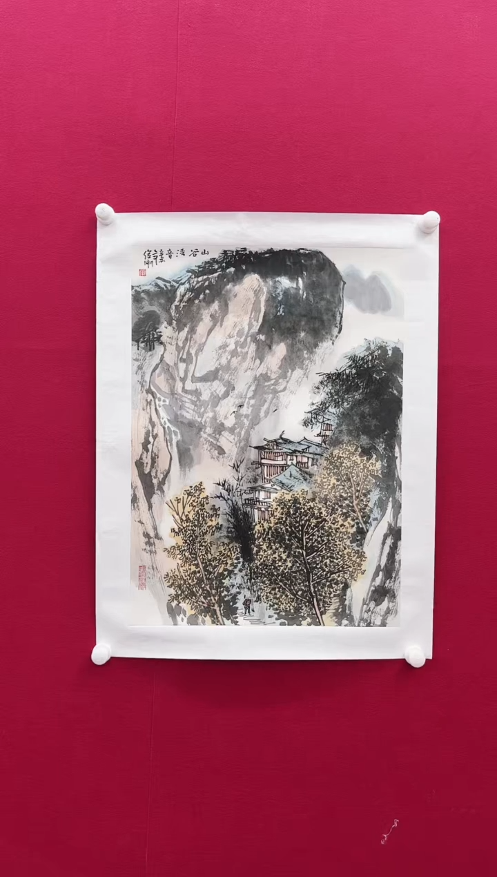 【闪购商品】国画X-刘老师俊刚-绘画作品-2.7平尺