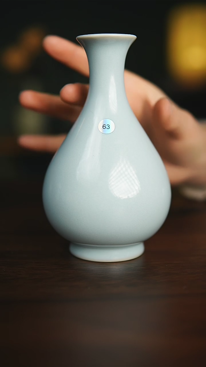 【闪购商品】天青釉 玉壶春 微瑕63
