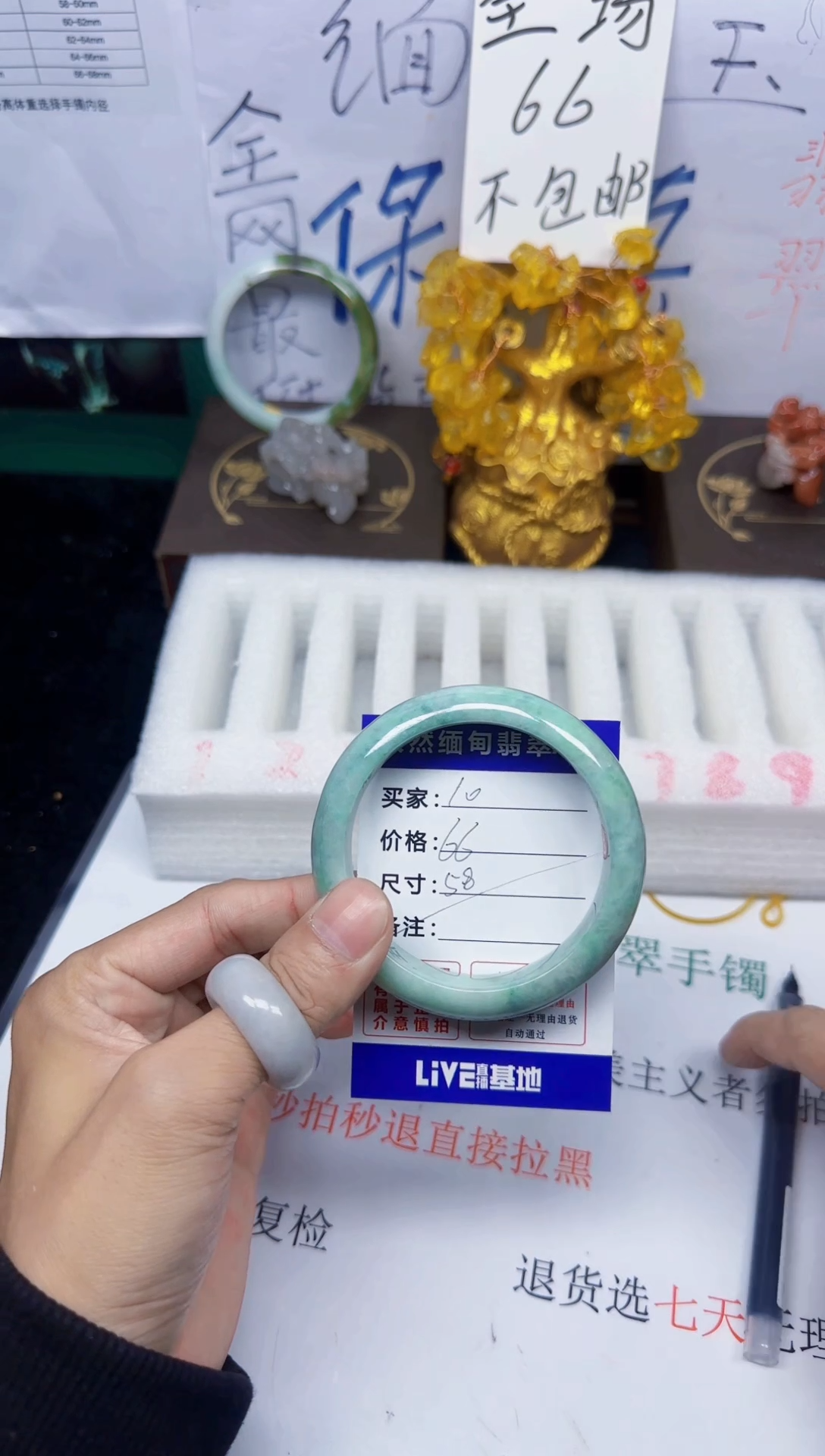 未镶嵌手镯翡翠10