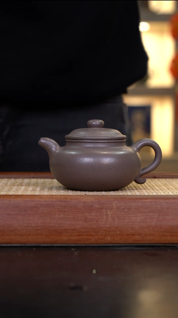 茶壶紫砂   JF   全砂桃花泥    仿古   240cc