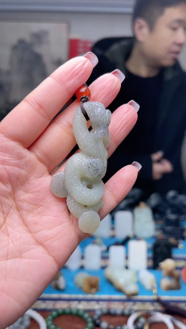 【闪购商品】和田玉挂件未镶嵌1