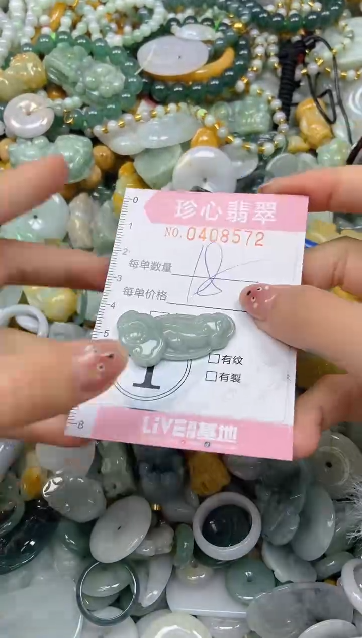 颈饰未镶嵌翡翠闪购0408572