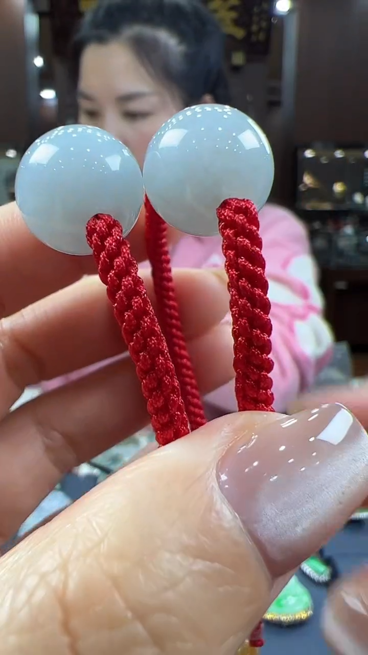 【闪购商品】翡翠挂件未镶嵌圆珠手绳（多样性发其一）