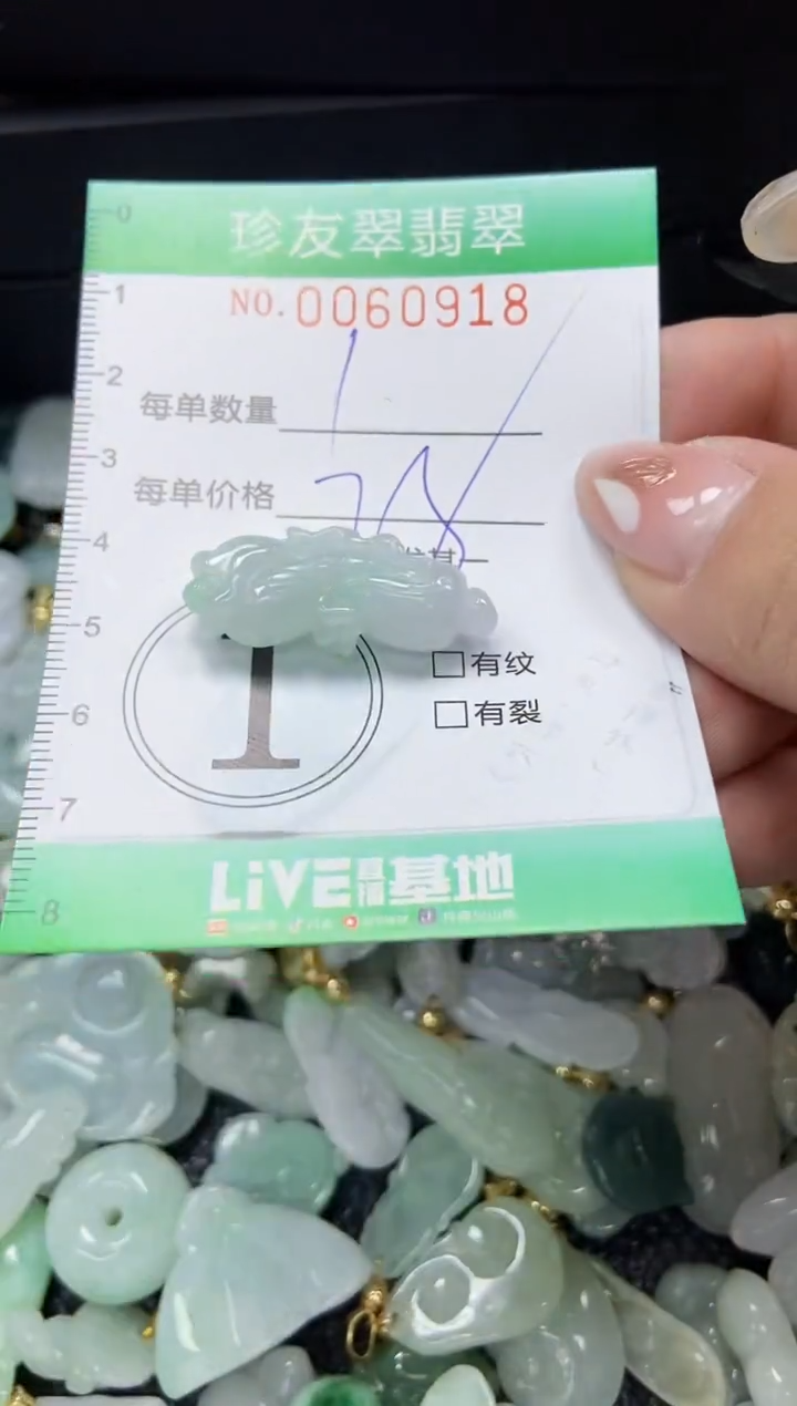 【闪购商品】翡翠颈饰未镶嵌闪购0060918