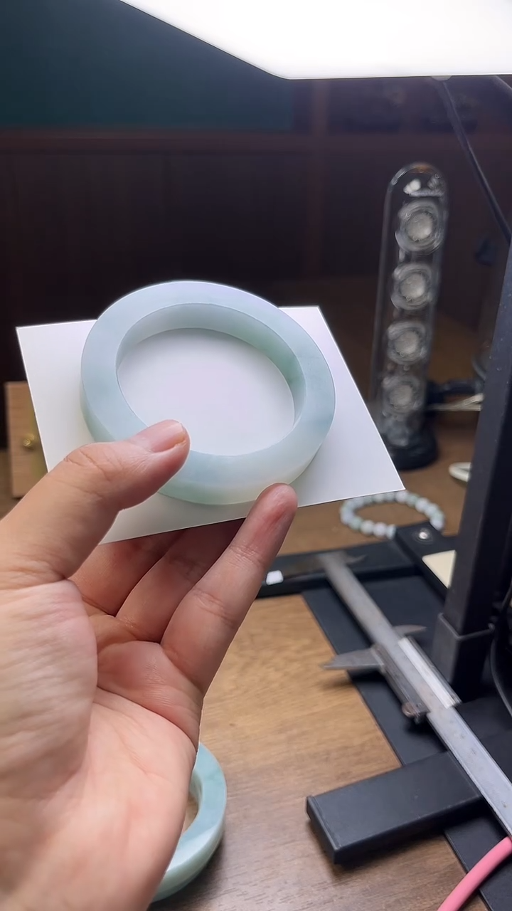 未镶嵌手镯定制翡翠细*定制