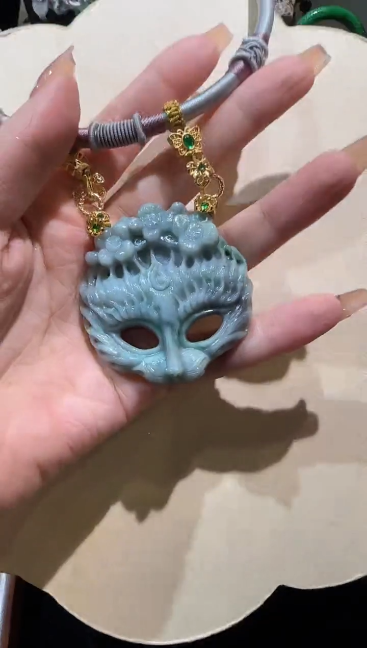 【闪购商品】翡翠颈饰未镶嵌国风