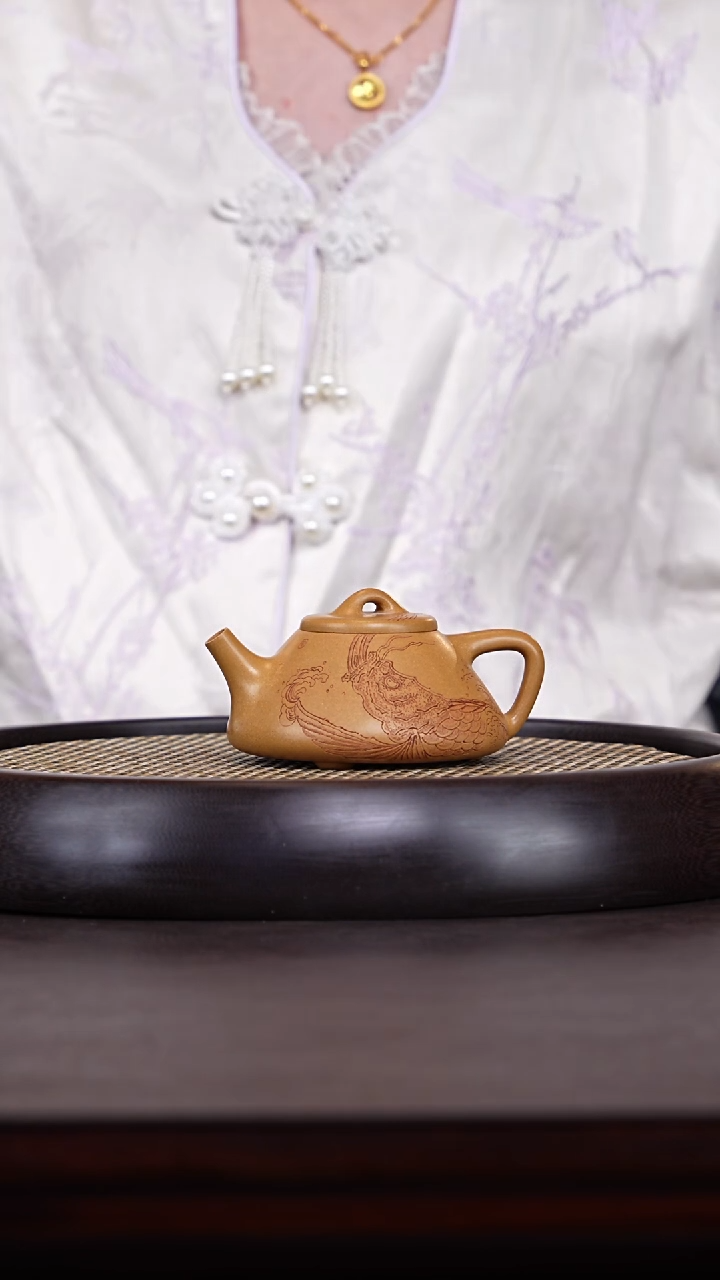 【闪购商品】紫砂茶壶十竹斋16-26 石瓢