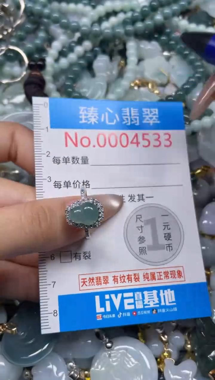 颈饰未镶嵌翡翠4533