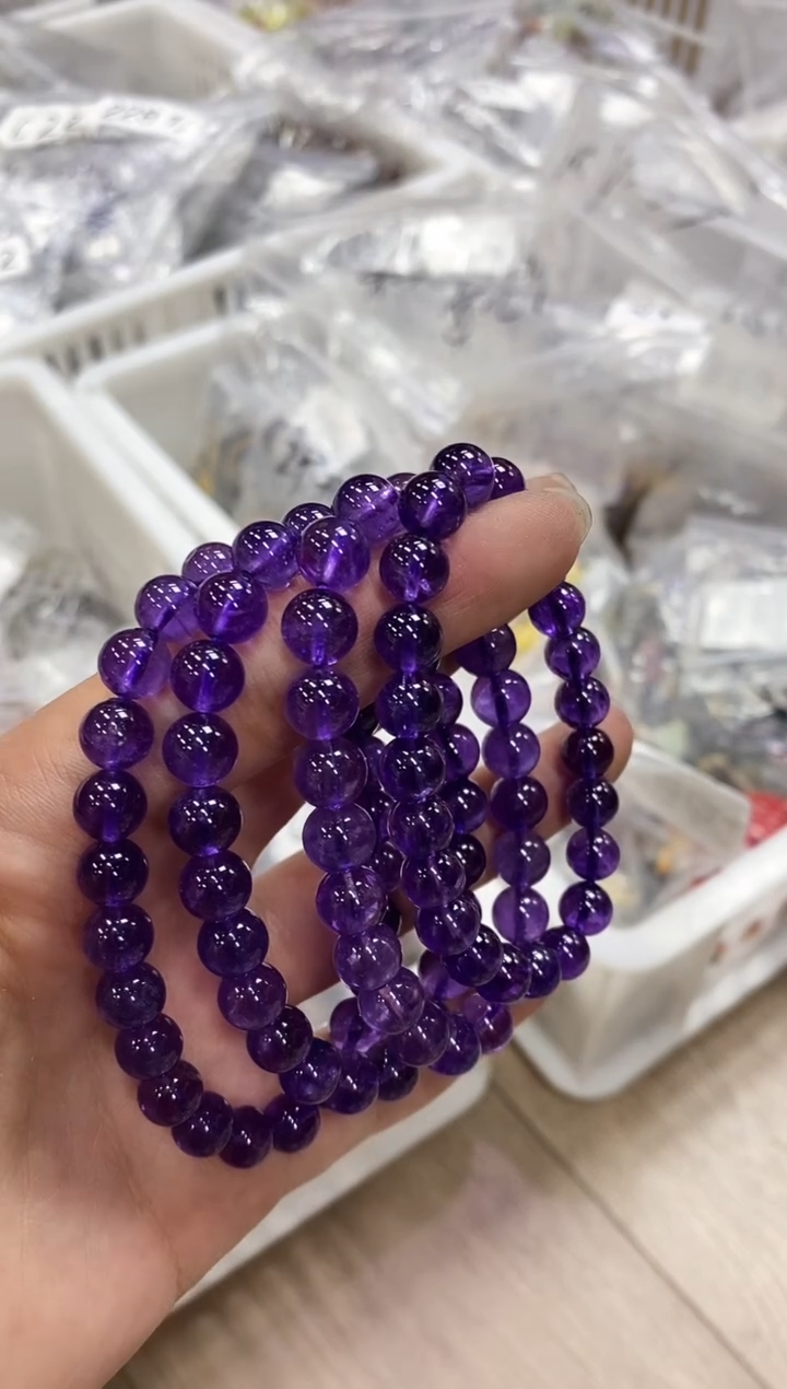 水晶手链未镶嵌未镶嵌多样性发一件686