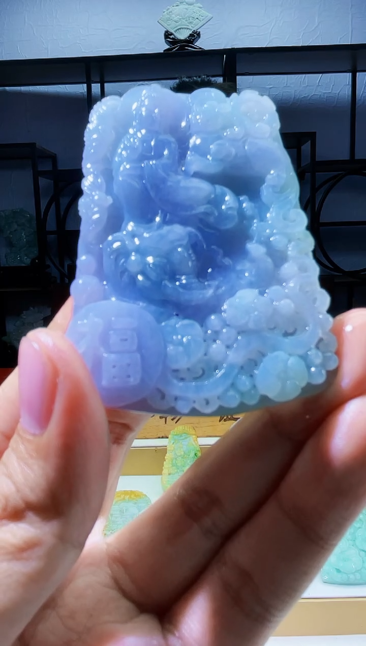 【闪购商品】定制翡翠未镶嵌毛货02020266 