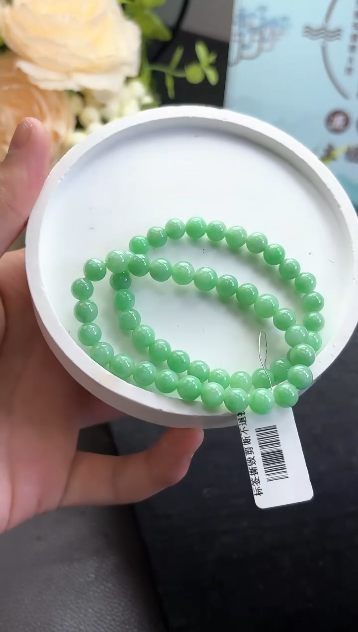 【闪购商品】翡翠手串未镶嵌手串多样性发一