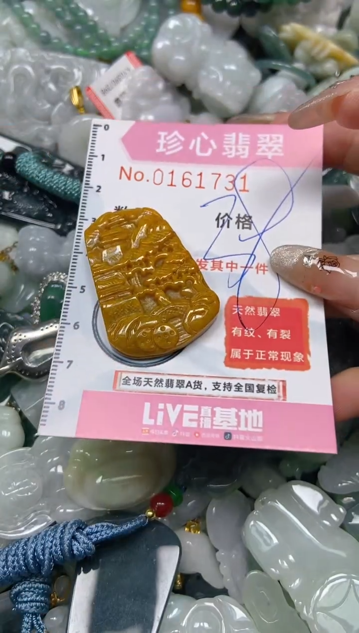 【闪购商品】翡翠颈饰未镶嵌闪购0161731