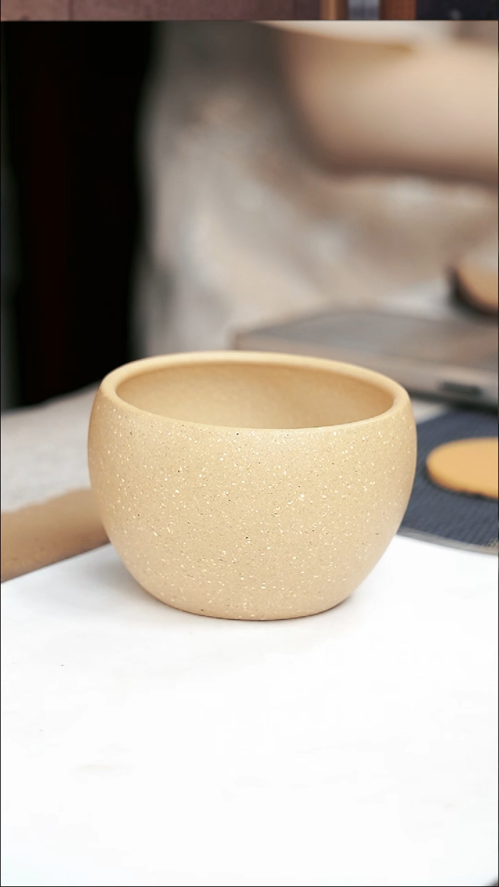 茶壶紫砂自**光豆青砂钢杯微瑕