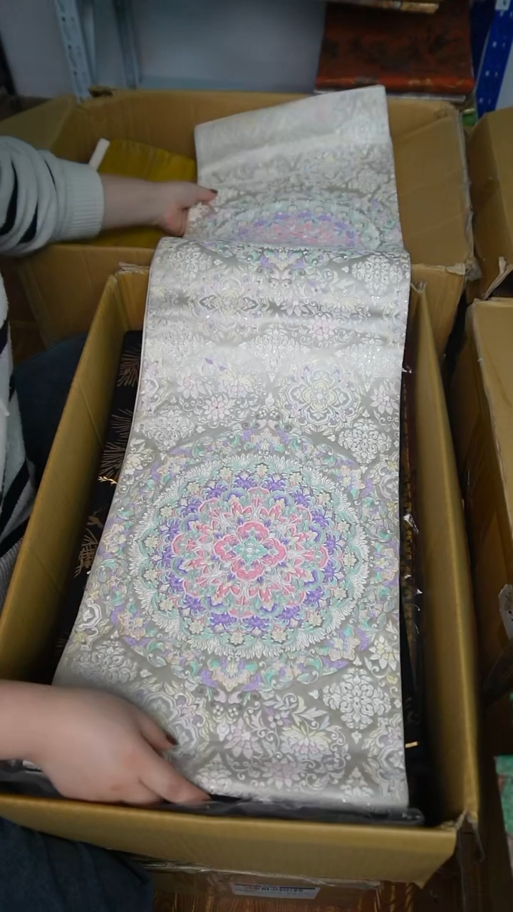 织绣11微瑕宝相花卉图