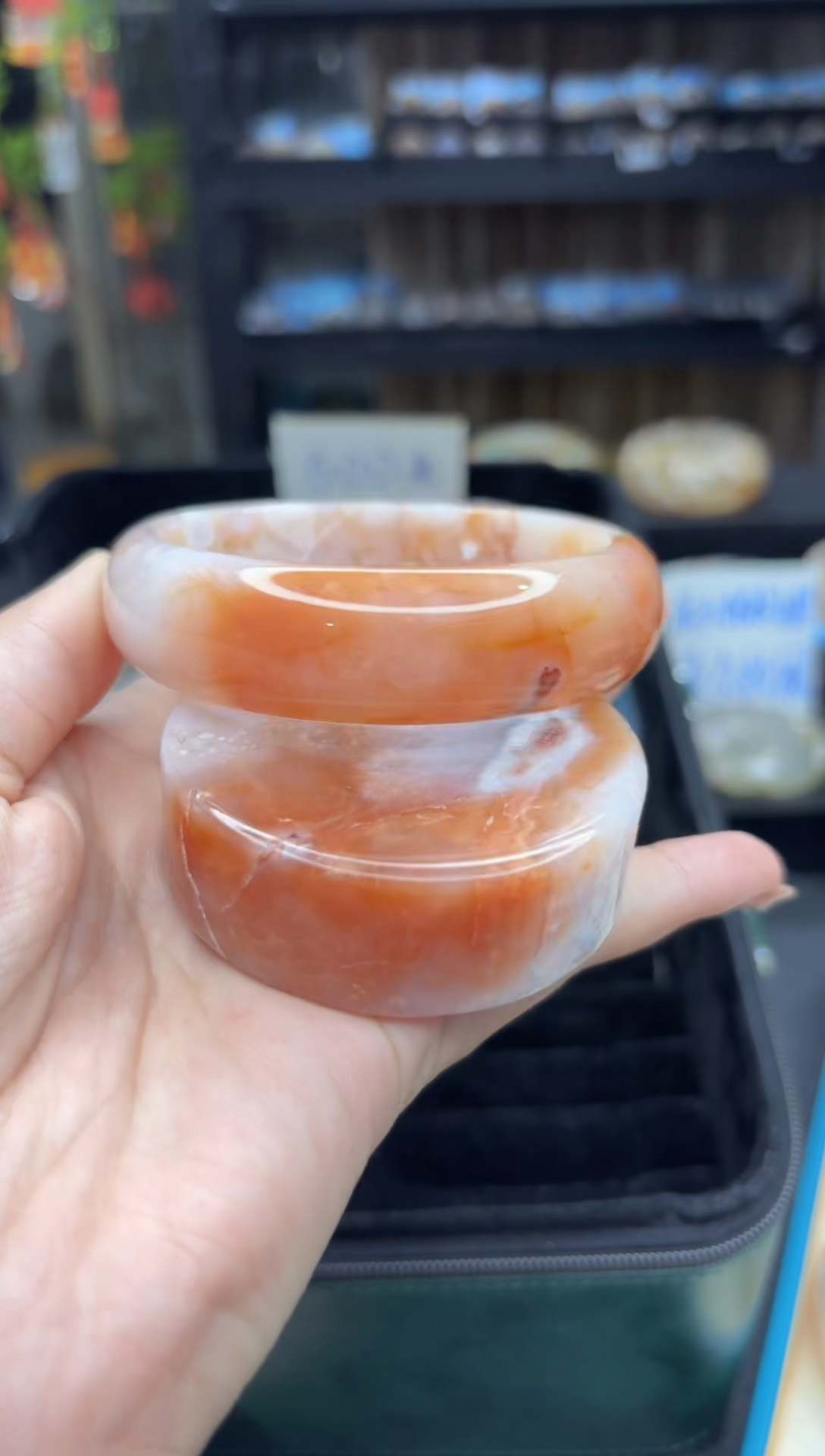 【闪购商品】石英质玉手镯未镶嵌299（62圈赠送镯心）