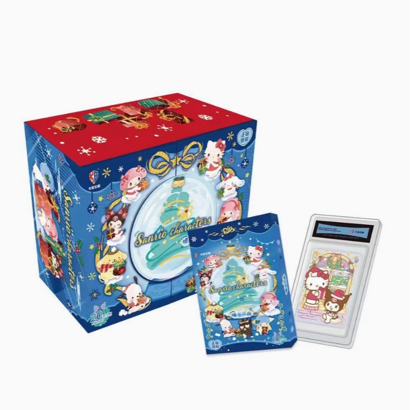 卡宝文创·三丽鸥【摇摇】家族暖冬庆典拍立得卡圣诞礼物限定卡牌