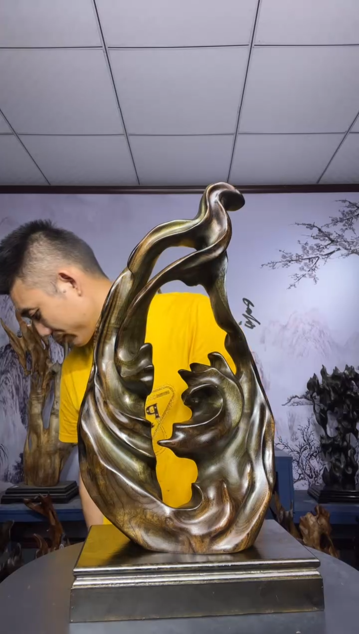 金丝楠用****4金丝楠木工艺品摆件