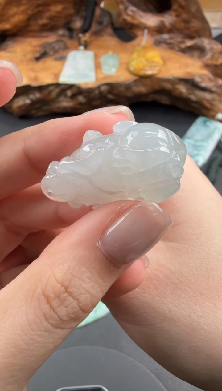 吊坠(不含链)未镶嵌翡翠翡翠饰品-196