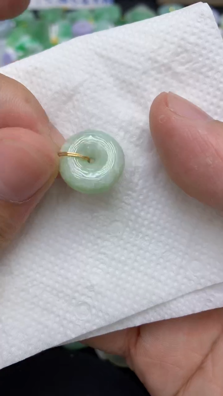 颈饰未镶嵌翡翠天然缅甸A货翡翠