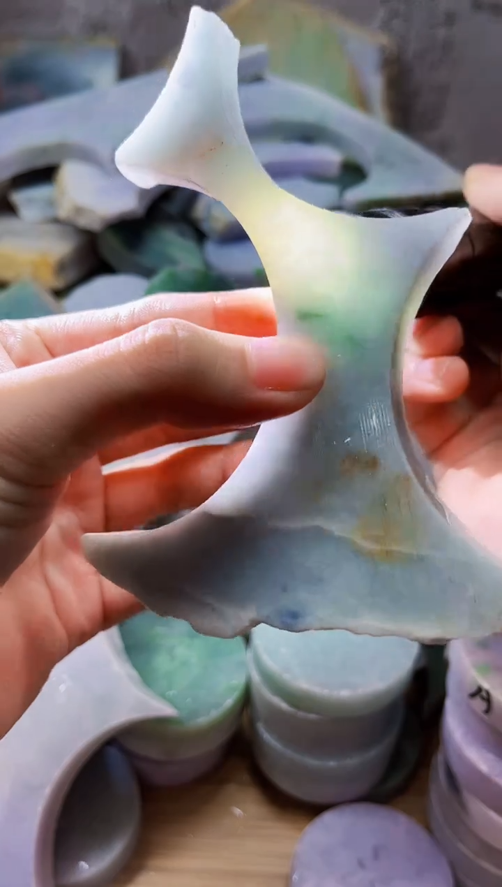 颈饰未镶嵌翡翠翡翠a货正品玉石陈523