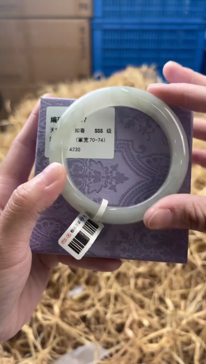 未镶嵌手镯石英质玉T-4517