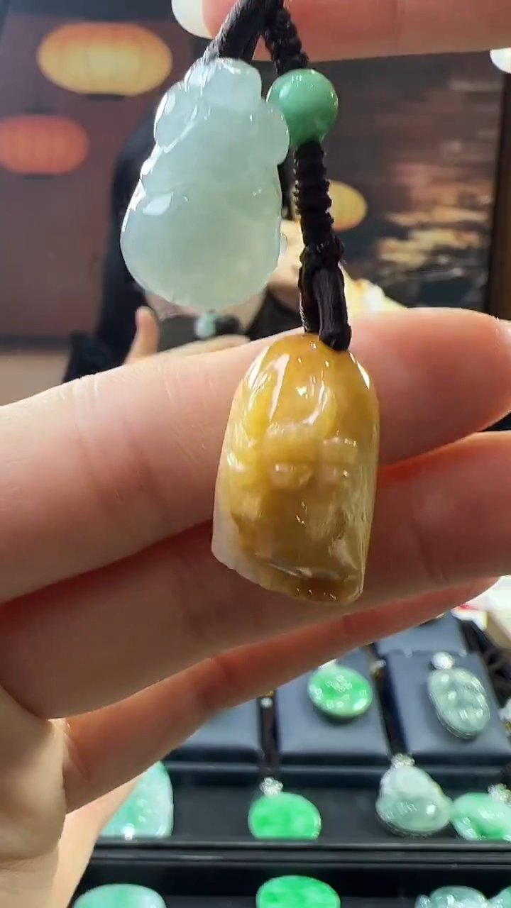 未镶嵌挂件翡翠包挂
