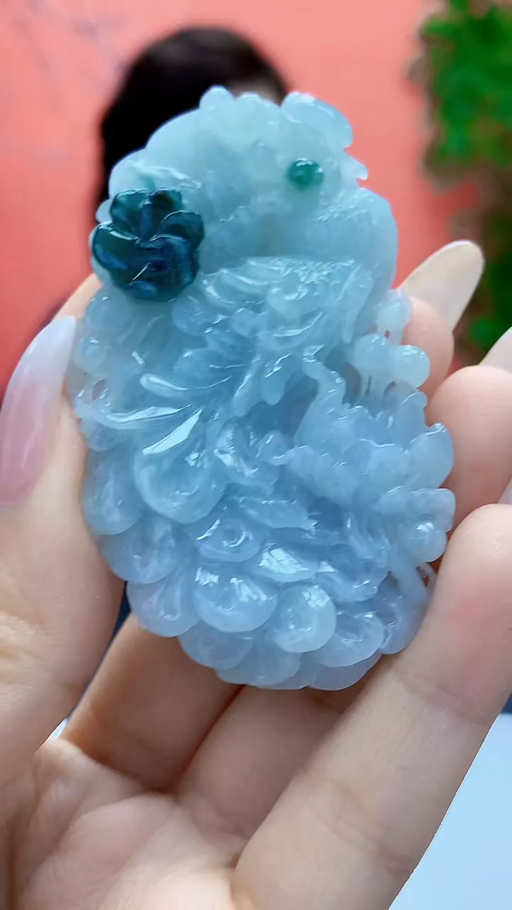 未镶嵌定制翡翠4829ty-毛货挂件3